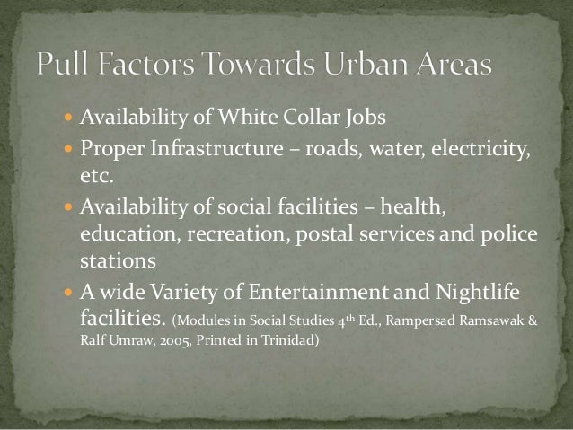 urbanisation and crime in jamaica causes of population growth in kingston jamaica